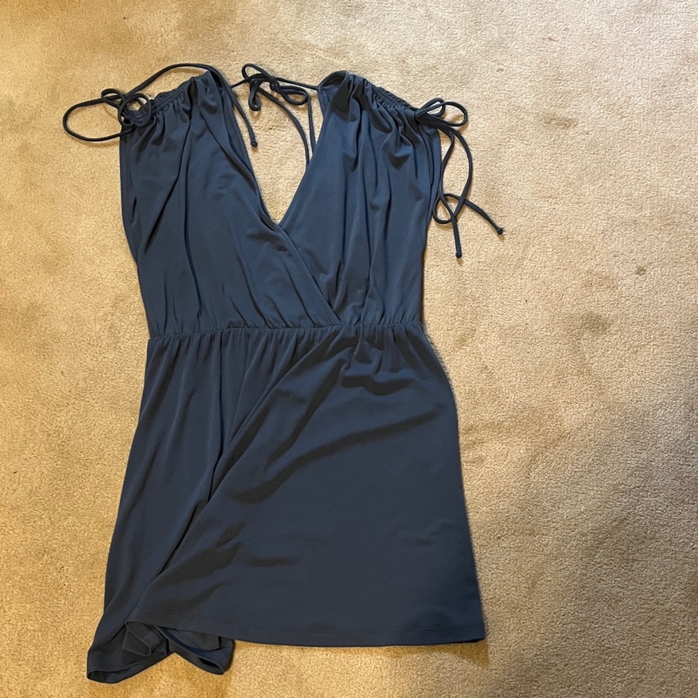 BCBGeneration steel blue Mini Dress